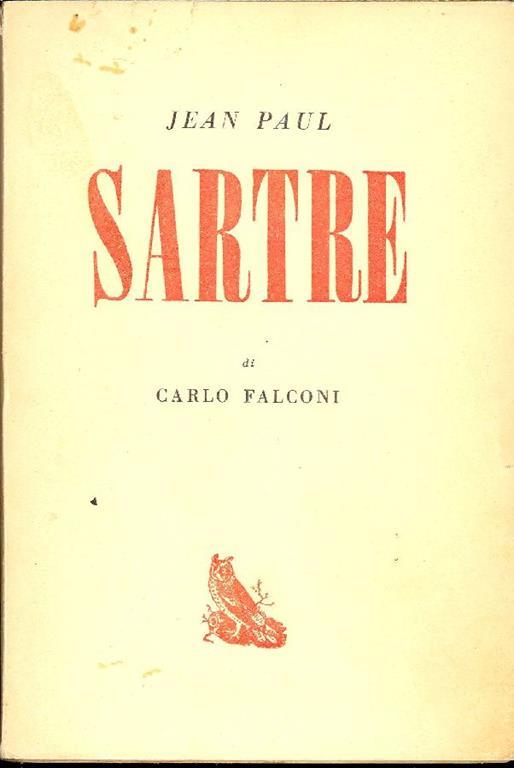 Jean Paul Sartre - copertina