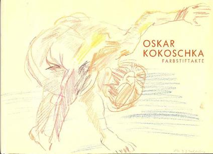 Oskar Kokoschka Farbstiftakte - Otto Breicha - copertina