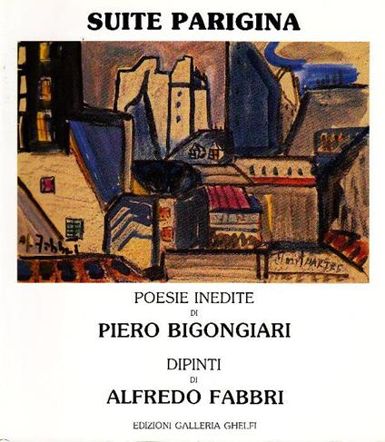 Suite parigina - Piero Bigongiari - copertina