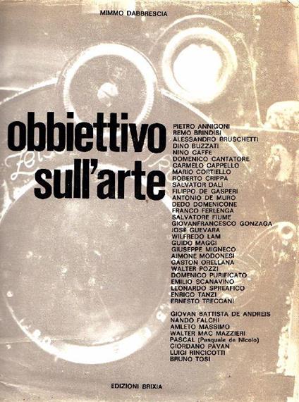 Obbiettivo sull'arte - Mimmo Dabbrescia - copertina