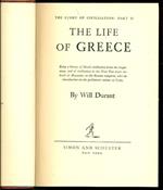 The Story of Civilization: Part II. The Life of Greece