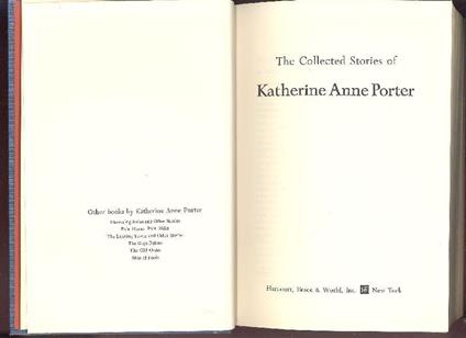 The Collected Stories - Katherine Anne Porter - copertina