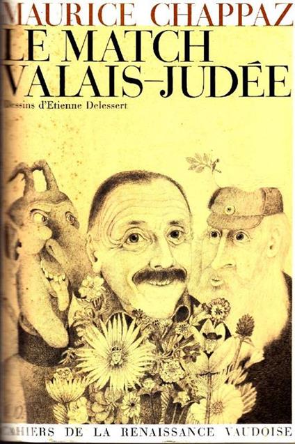 Le Match Valais-Judée - Maurice Chappaz - copertina