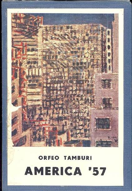 America '57 - Orfeo Tamburi - copertina