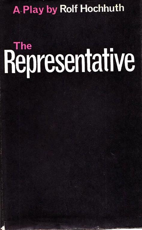 The representative - Rolf Hochhuth - copertina