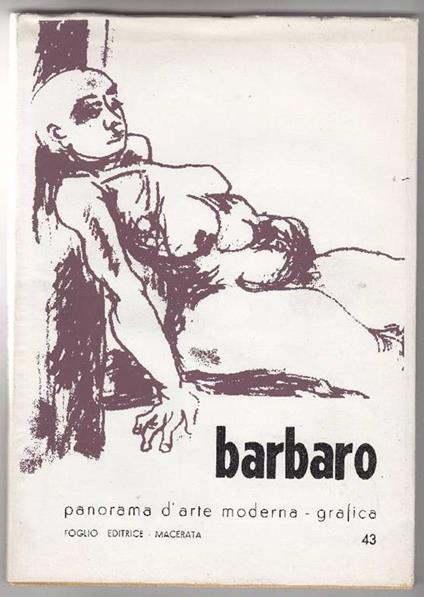 Barbaro - Saverio Barbaro - copertina