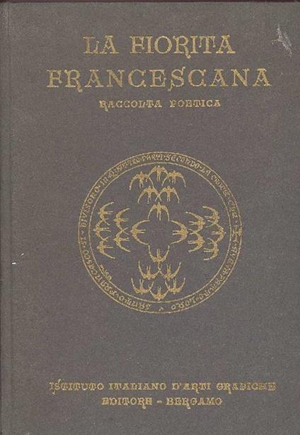 La fiorita francescana (Raccolta poetica) - Tommaso Nediani - copertina