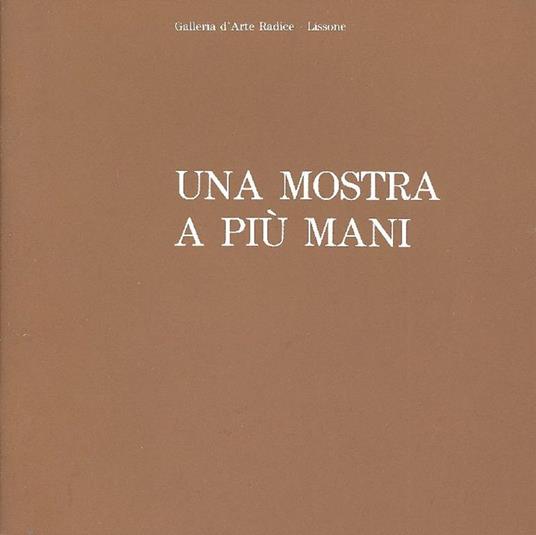 Una mostra a più mani - Giorgio Seveso - copertina