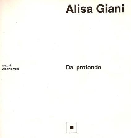 Alisa Giani. Dal profondo - Alisa Giani - copertina