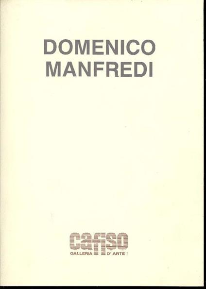 Domenico Manfredi - Domenico Manfredi - copertina