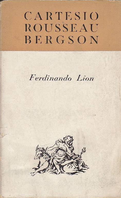 Cartesio, Rousseau e Bergson - Ferdinando Léon - copertina