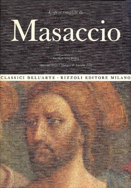 L' opera completa di Masaccio - Paolo Volponi - copertina