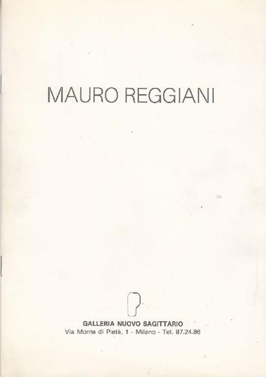 Ricordo di Mauro Reggiani - Mauro Reggiani - copertina