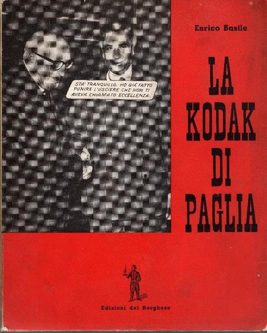 La Kodak di paglia - Enrico Basile - copertina