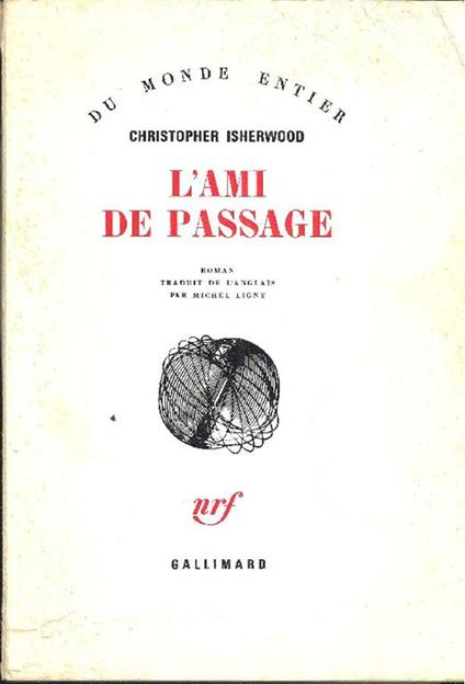 L' ami de passage - Christopher Isherwood - copertina