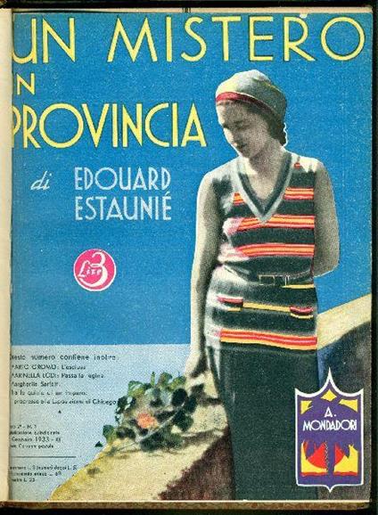 Un mistero di provincia - Edouard Estaunie - copertina