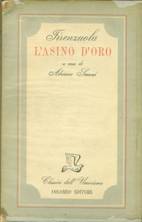 L' asino d'oro - Agnolo Firenzuola - copertina