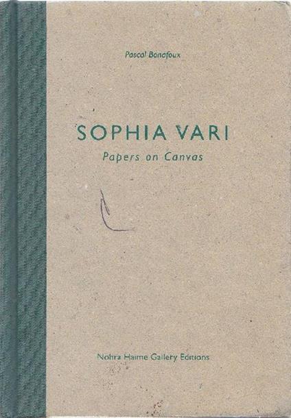 Sophia Vari - Pascal Bonafoux - copertina