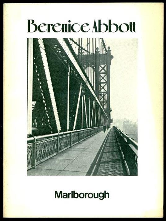 Berenice Abbott - Berenice Abbott - copertina