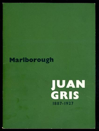 Juan Gris 1887-1927. Retrospective Exhibition - Juan Gris - copertina