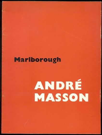 André Masson. Retrospective Exhibition - André Masson - copertina