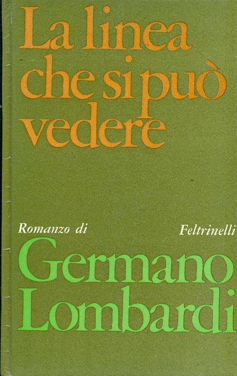 La linea che si può vedere - Germano Lombardi - copertina