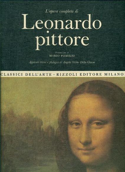 L' opera completa di Leonardo pittore - Mario Pomilio - copertina