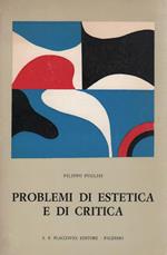 Problemi di estetica e di critica