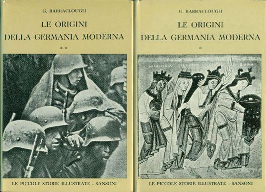 Origini della Germania moderna - Geoffrey Barraclough - copertina