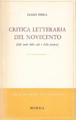 Critica letteraria del Novecento