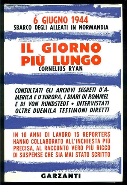 Il giorno più lungo - Cornelius Ryan - copertina