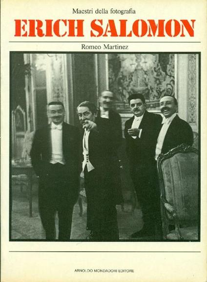 Maestri della fotografia. Erich Salomon - Romeo Martinez - copertina