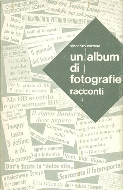 Un album di fotografie. Racconti - Vincenzo Carrese - copertina