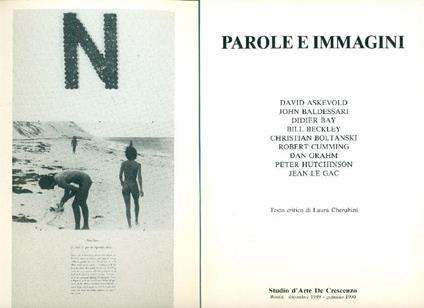 Parole e immagini - Laura Cherubini - copertina