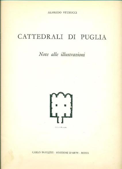 Cattedrali di Puglia - Alfredo Petrucci - copertina