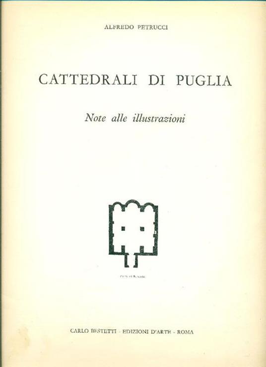 Cattedrali di Puglia - Alfredo Petrucci - copertina