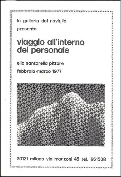 Viaggio all'interno del personale - Elio Santarella - copertina