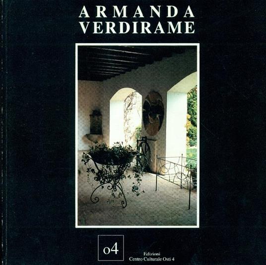 Armanda Verdirame. La materia senza tempo - Riccardo Barletta - copertina
