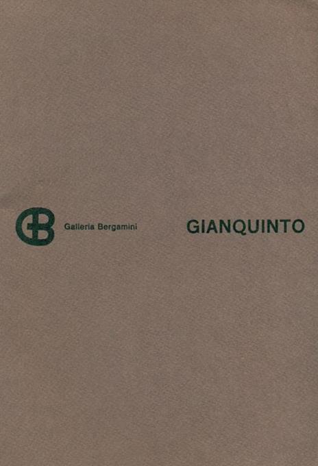 Gianquinto - Alberto Gianquinto - copertina