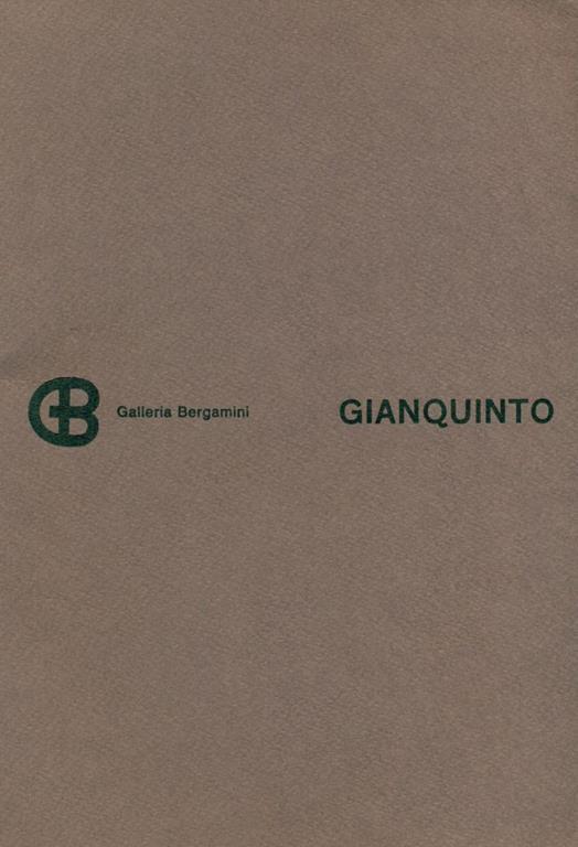 Gianquinto - Alberto Gianquinto - copertina