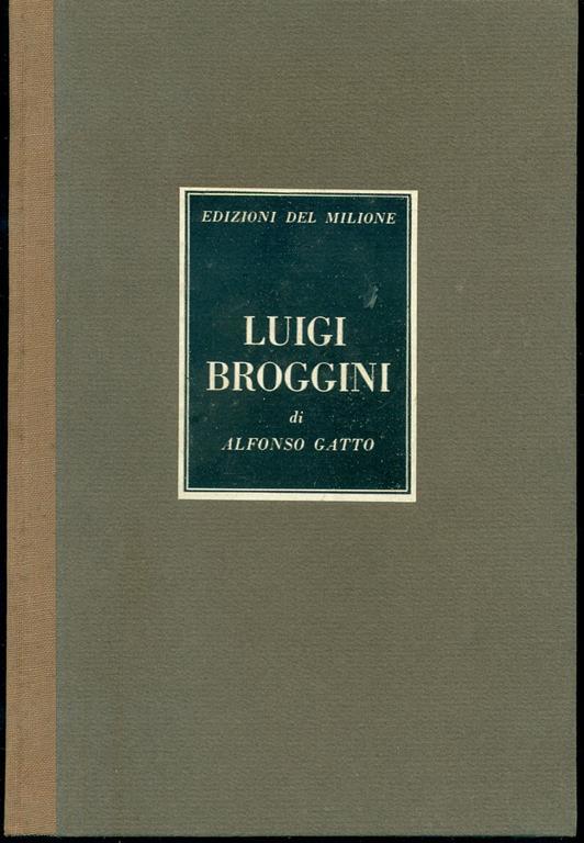 Luigi Broggini - Luigi Broggini - copertina