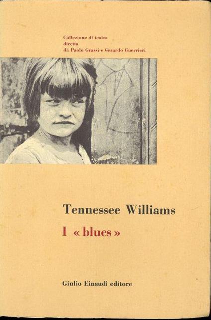 I equot bluesequot - Tennessee Williams - copertina