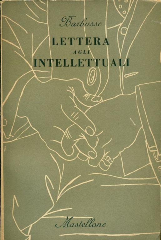 Lettera agli intellettuali - Henri Barbusse - copertina