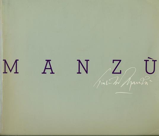 Manzù - Giacomo Manzù - copertina