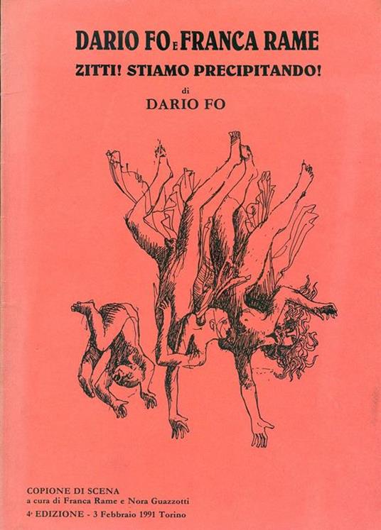 Zitti! Stiamo precipitando - Dario Fo - copertina