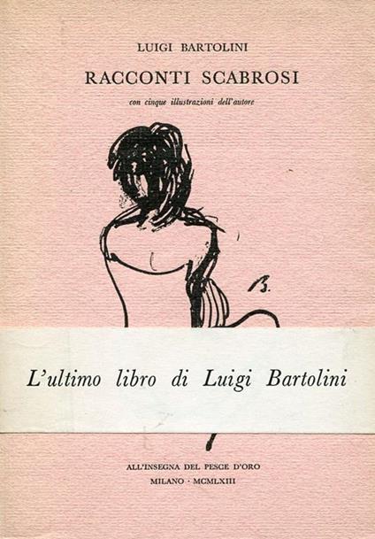 Racconti scabrosi - Luigi Bartolini - copertina