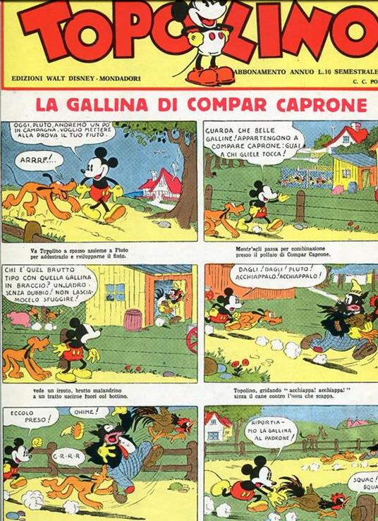 Topolino 1935 - Walt Disney - Libro Usato - Mondadori - | IBS