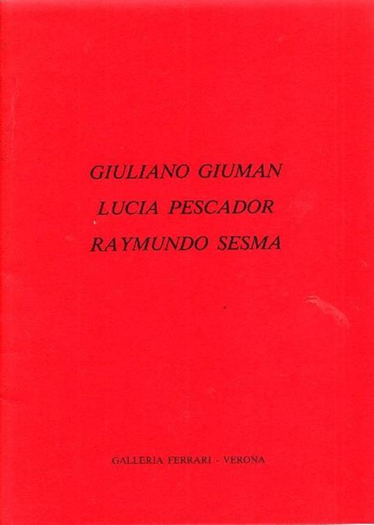 Giuliano Giuman Lucia Pescador Raymundo Sesma - Giuliano Giuman,Lucia Pescador - copertina