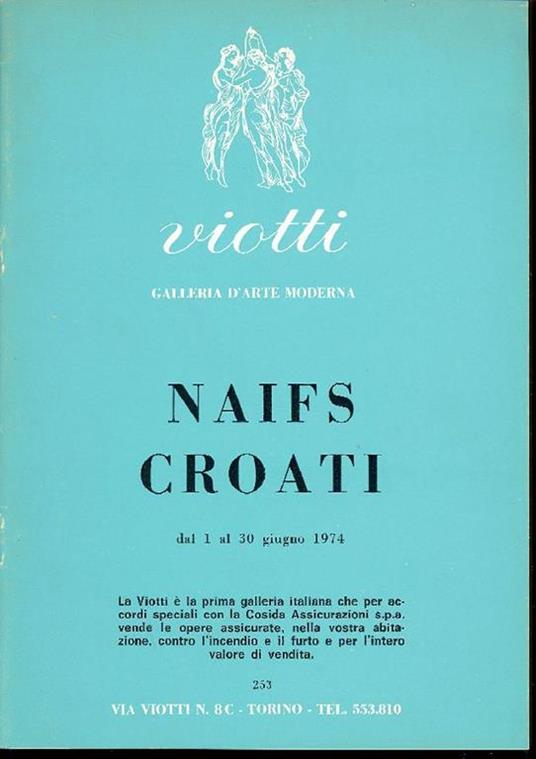 Naifs Croati - Zeiko Peran,Giuseppe Russo - copertina