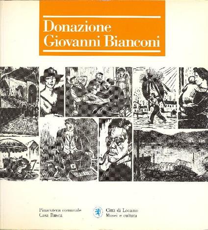 Donazione Giovanni Bianconi - Piero Bianconi - copertina